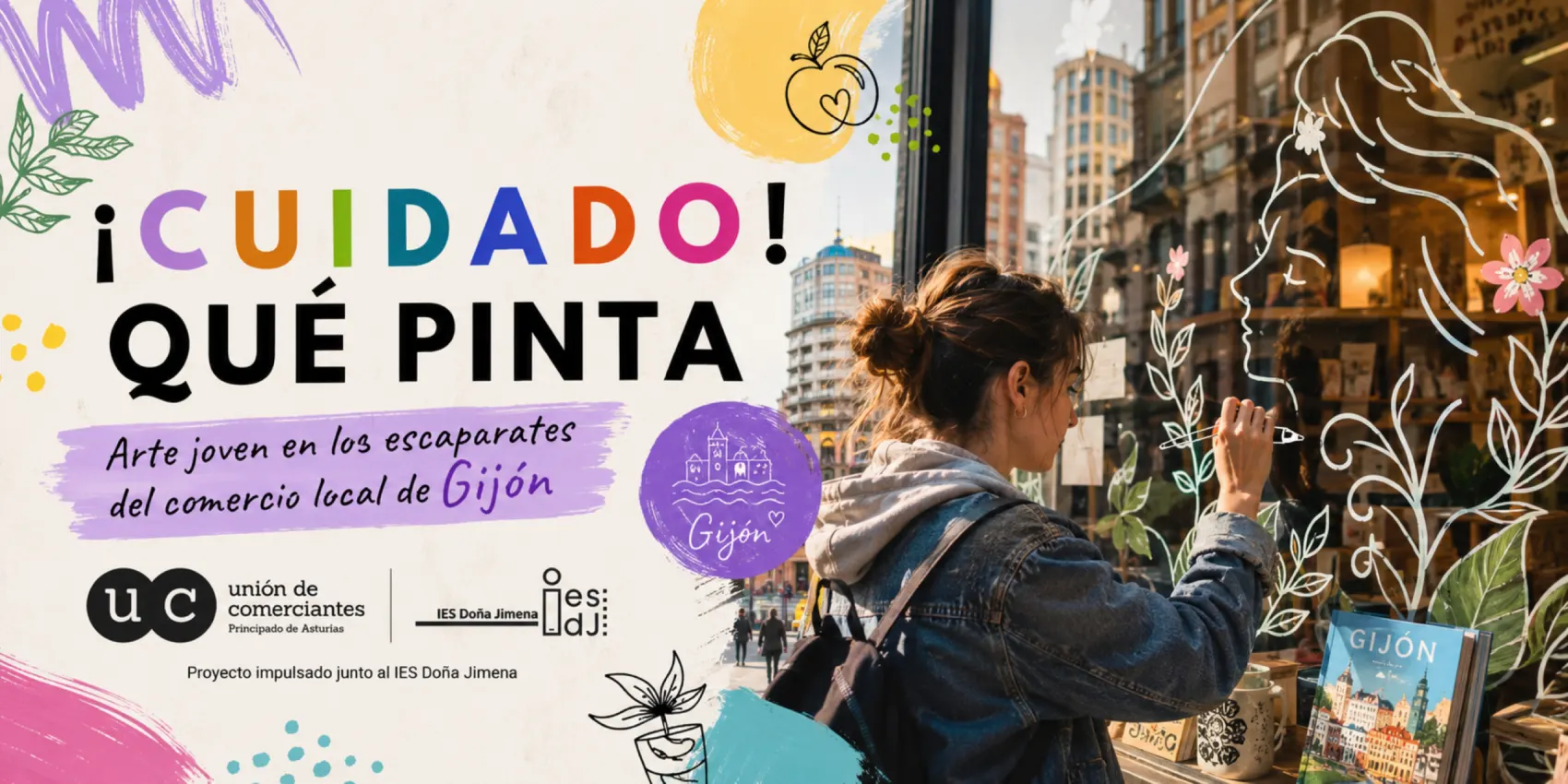 CUIDADO QUE PINTA